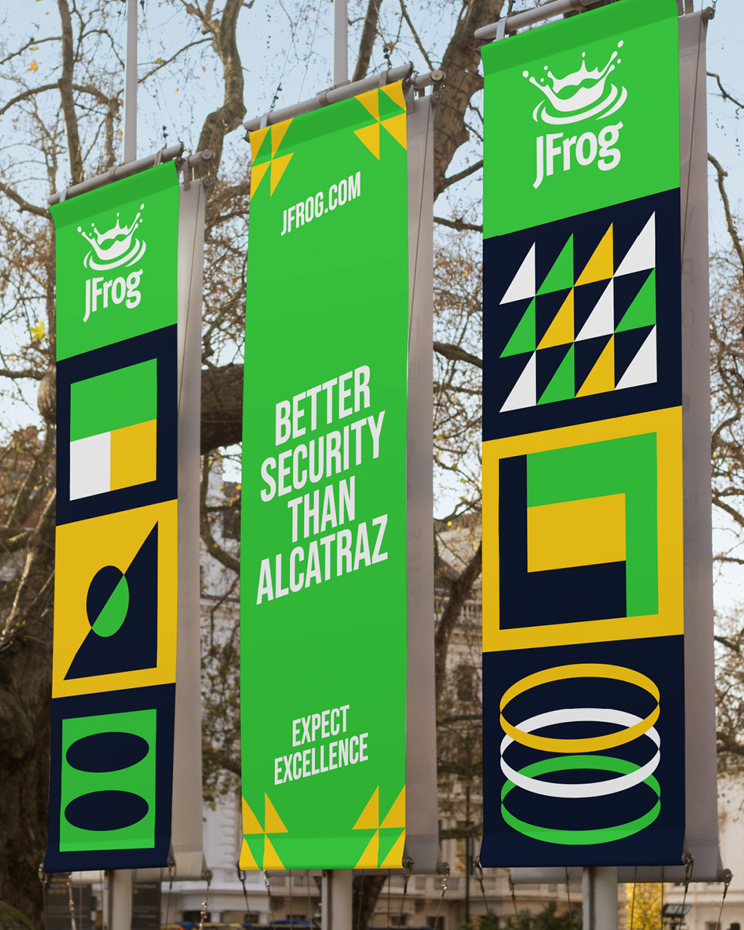 Column wrap reading 'Better security than Alcatraz'